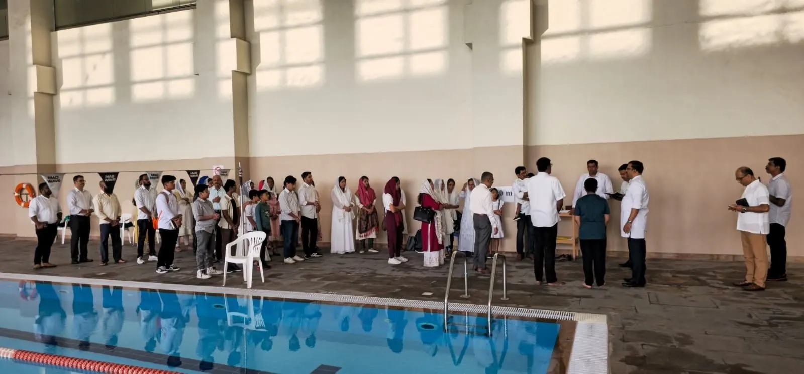 Baptism service at MERC Dubai