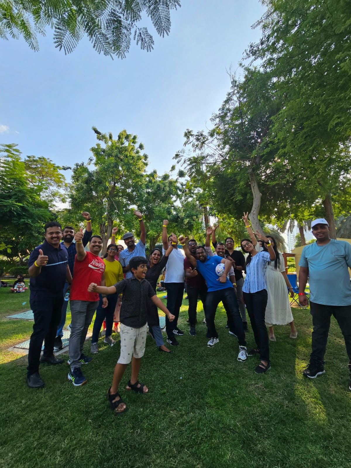 Fellowship at the MERC church outing
